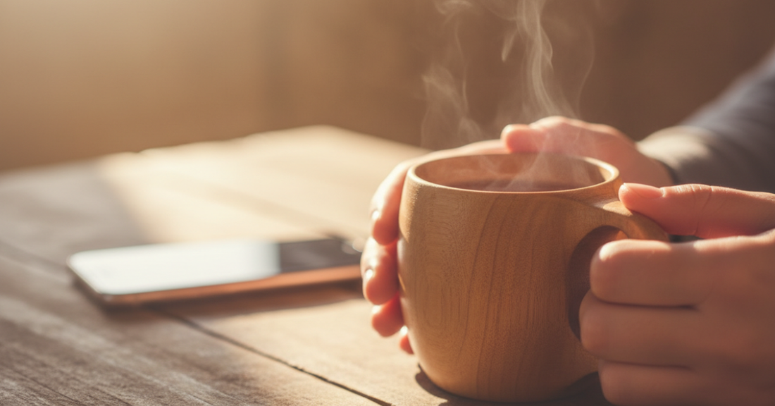 一日中スマホを触るあなたに、木製品がくれる意外な休息