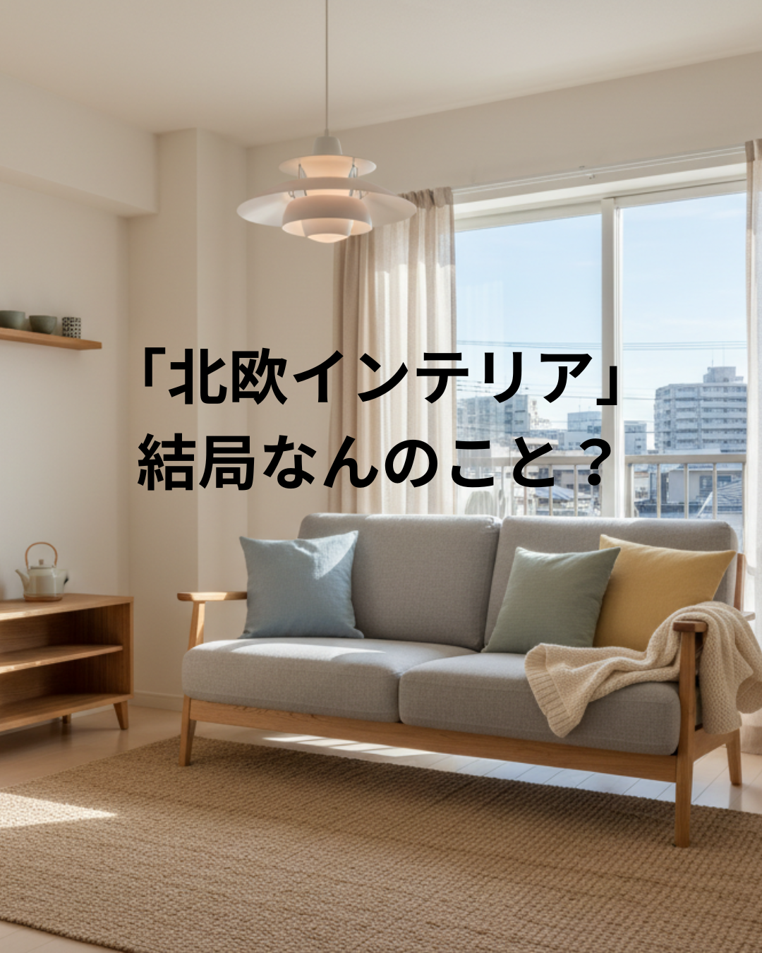「北欧インテリア」って言うけど、結局なんのこと？ ざっくり解説します。