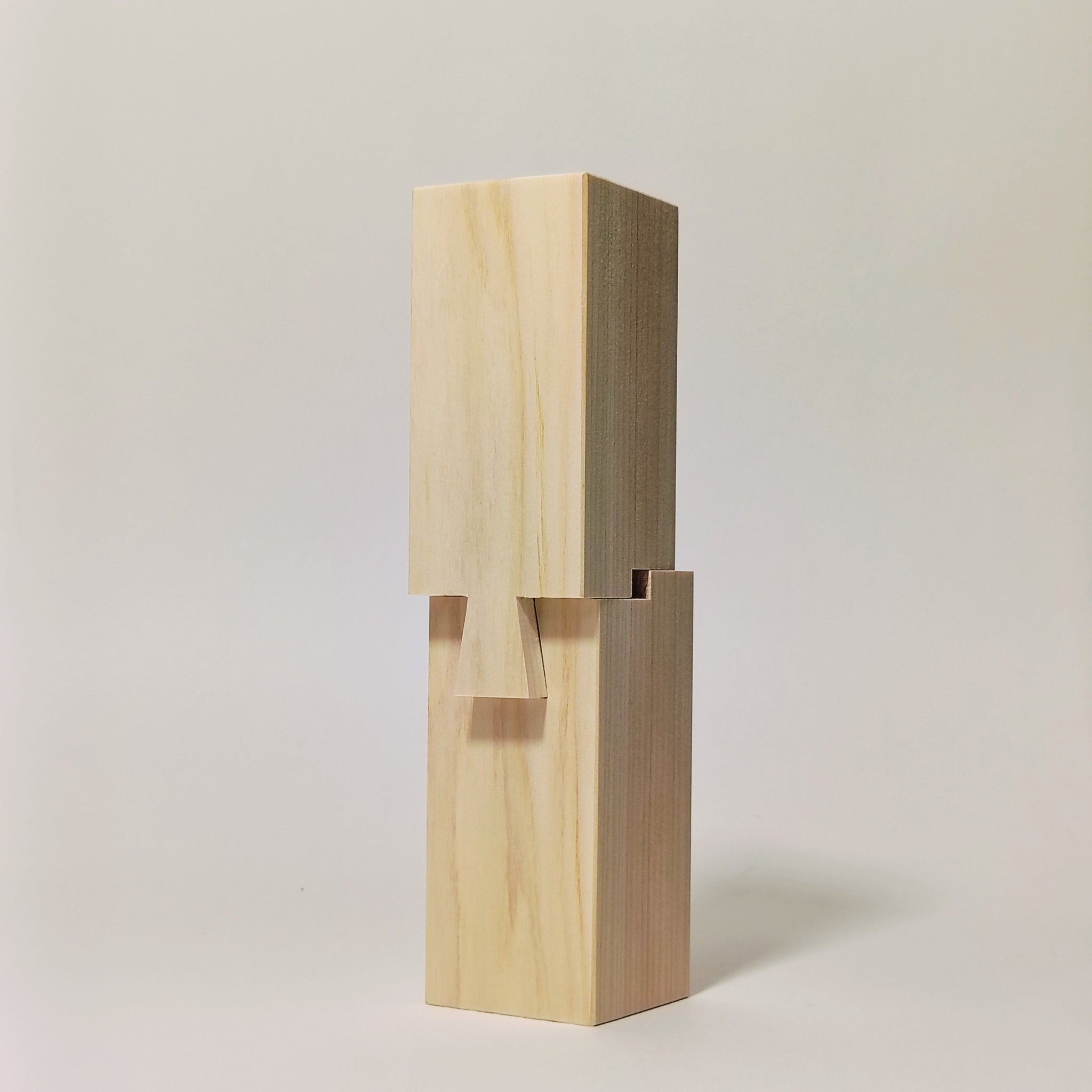 継手インテリア ヒノキ 宮大工の伝統工芸 木工品 オブジェ