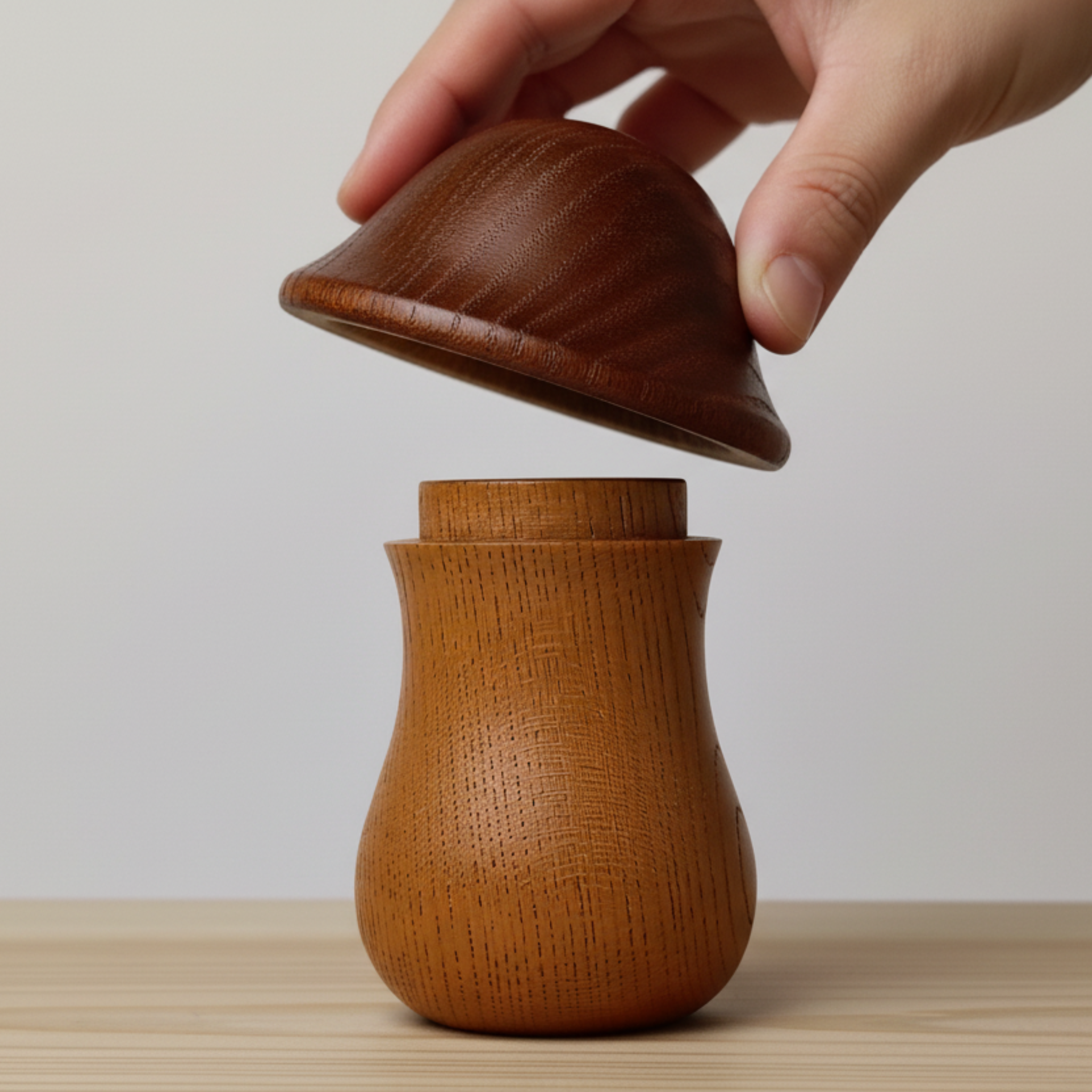 きのこのおうち │ 愛嬌たっぷりな、きのこ型の縦型小物入れ