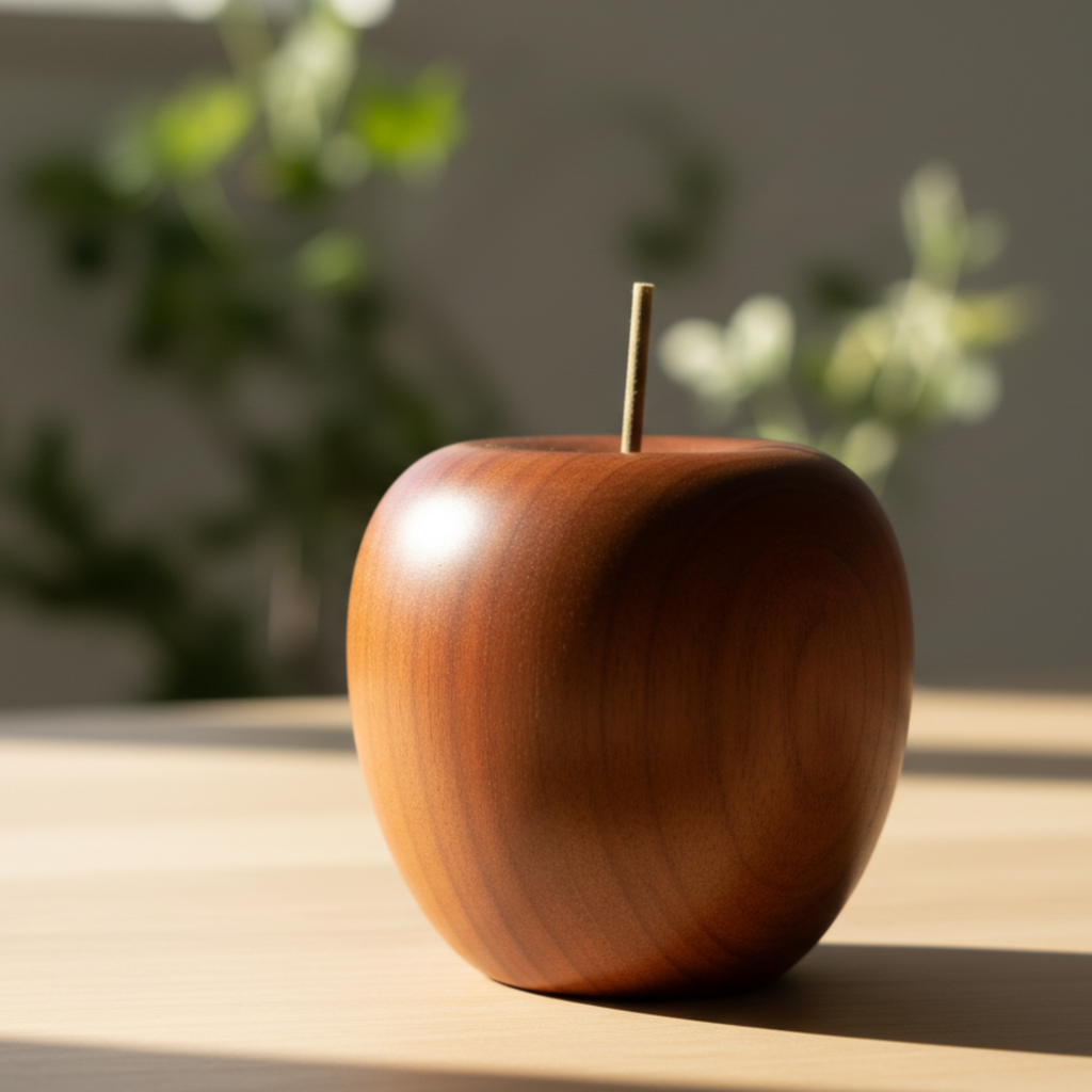 枝から香る、りんごのアロマポット