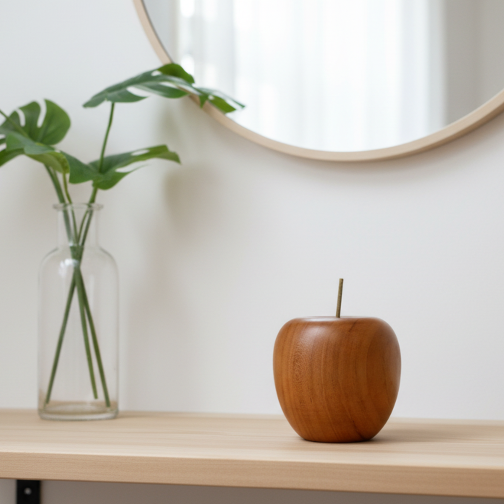 枝から香る、りんごのアロマポット