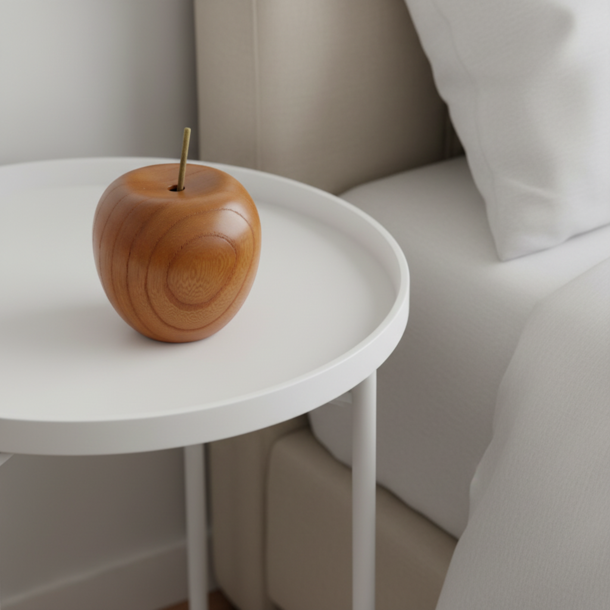 枝から香る、りんごのアロマポット