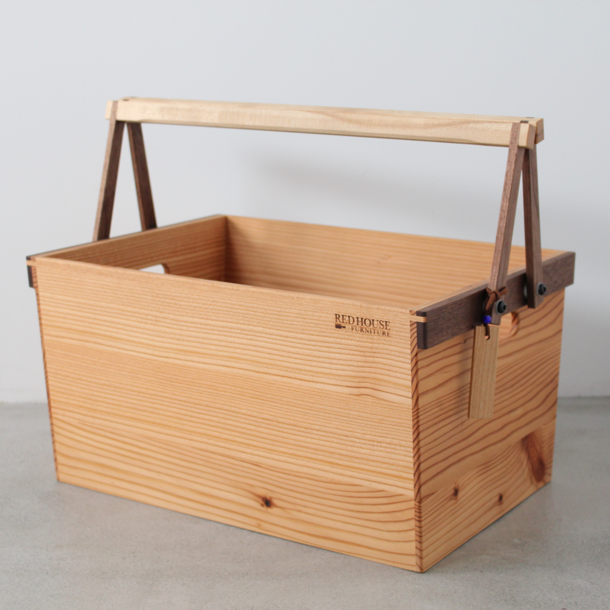 ウッドバスケット | キャンプ・ピクニック・おでかけに最適な木製カゴ