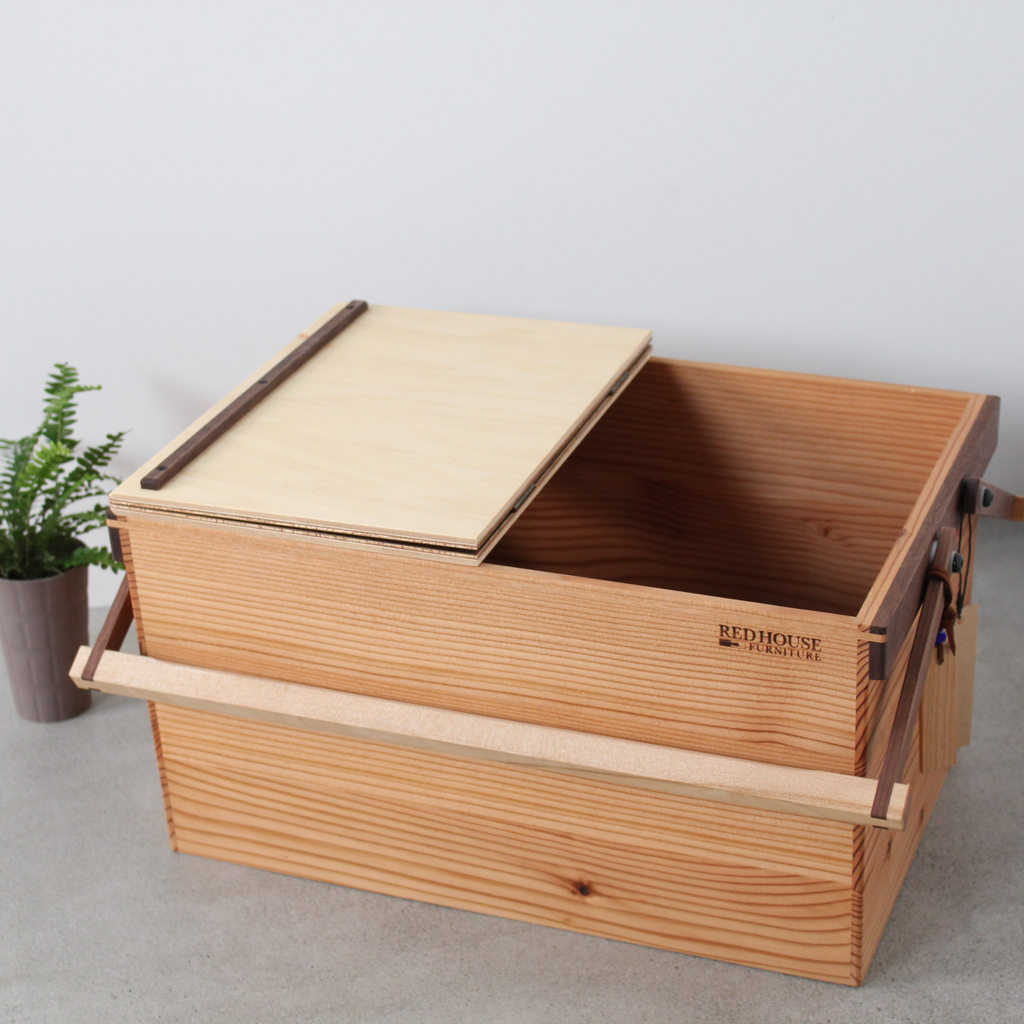 ウッドバスケット | キャンプ・ピクニック・おでかけに最適な木製カゴ